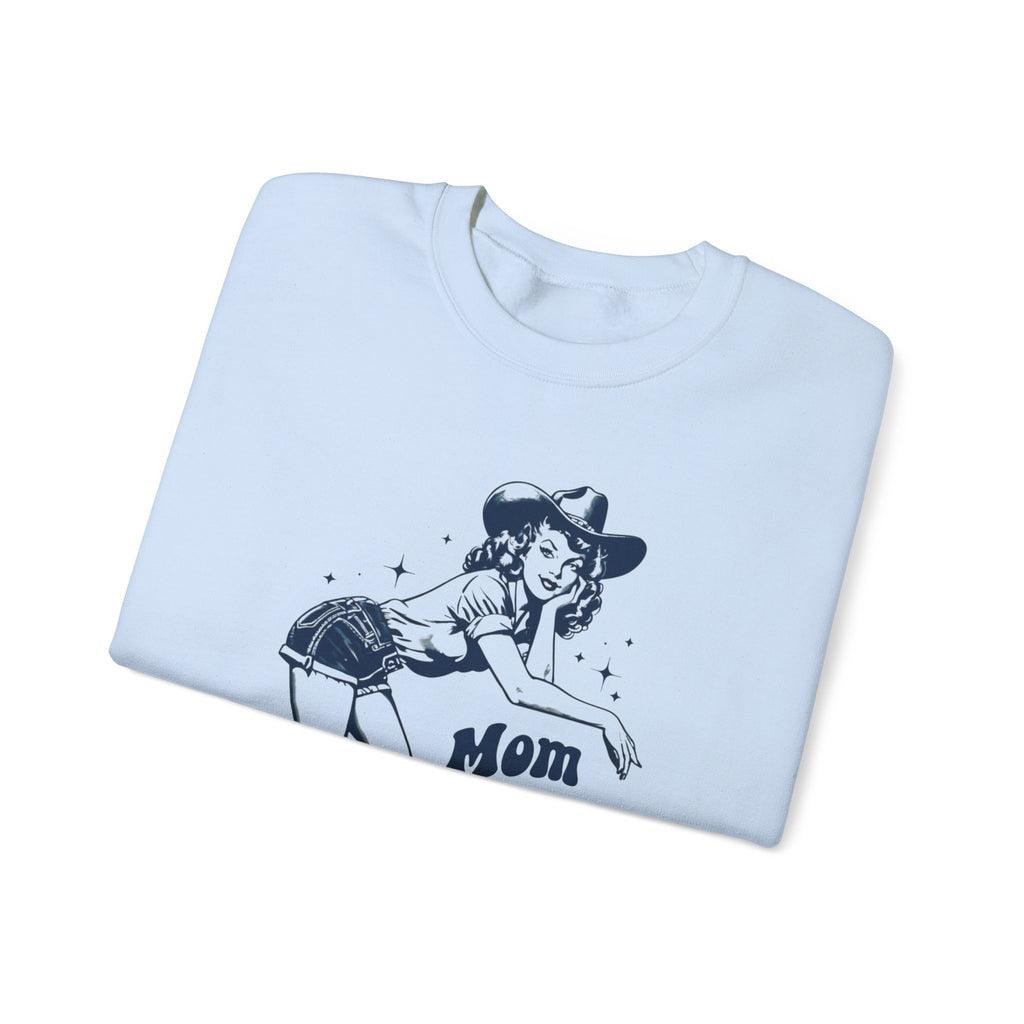 Mom Babes and Boots - Graphic Sweatshirt