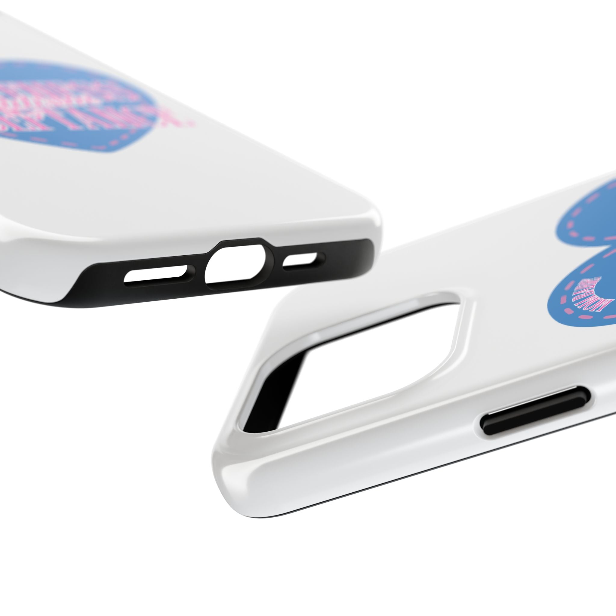 Autism Awareness and Acceptance — Stitched Heart Phone Case
