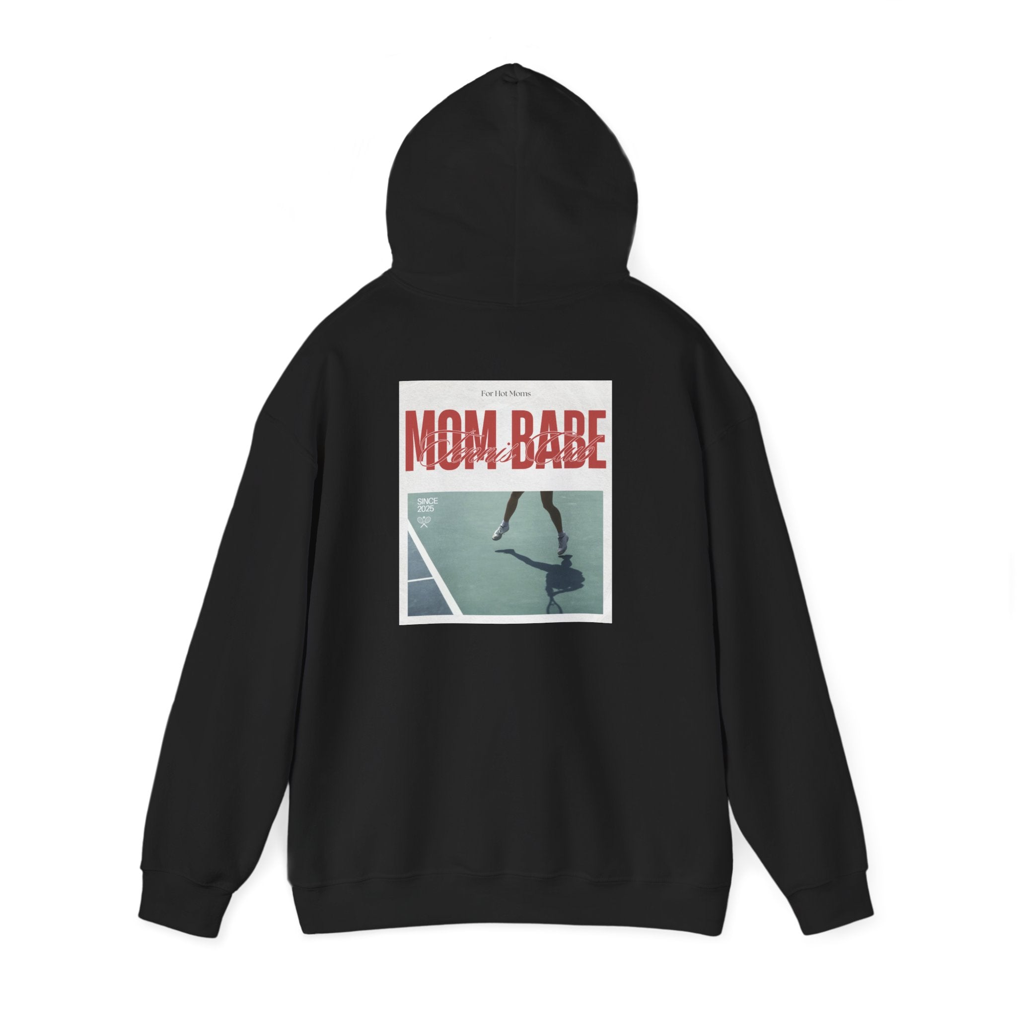 Mom Babe Tennis Club - Graphic Hoodie