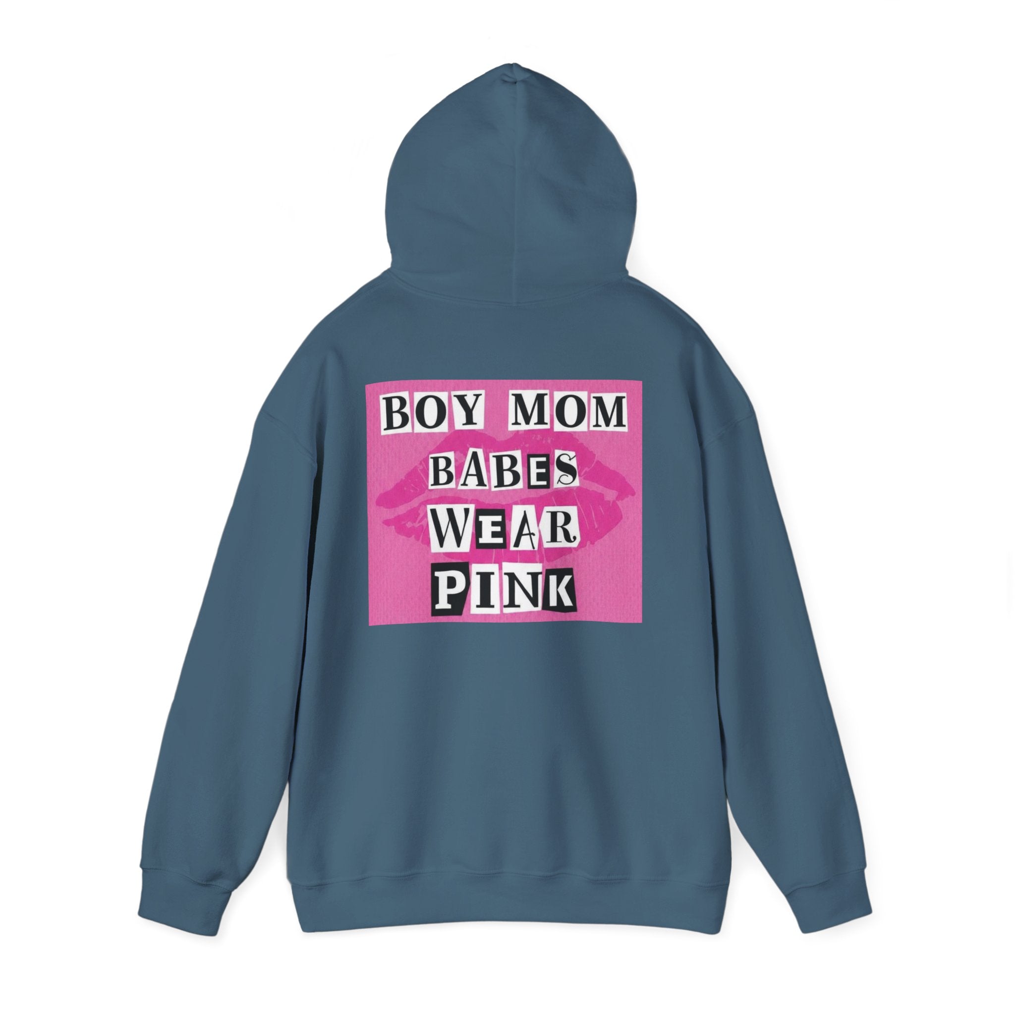 Boy Mom Babes Wear Pink - Graphic Hoodie