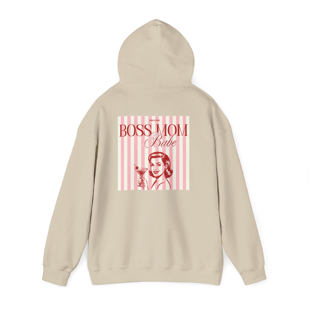 Boss Mom Babe — Vintage Retro Graphic Hoodie