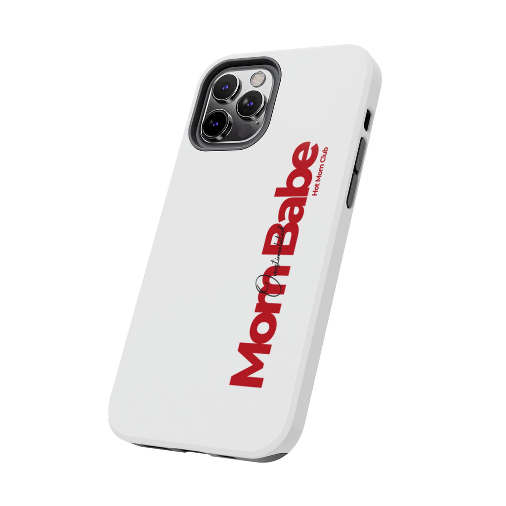 Overstimulated Mom Babe Tough Phone Case