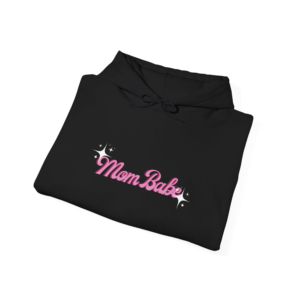 Mom Babe Club - For Hot Moms — Pink Graphic Hoodie