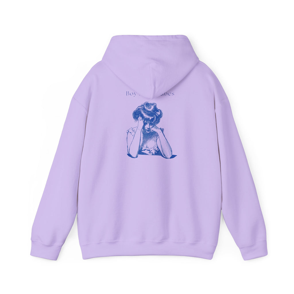 Boy Mom Babe - Vintage Graphic Hoodie