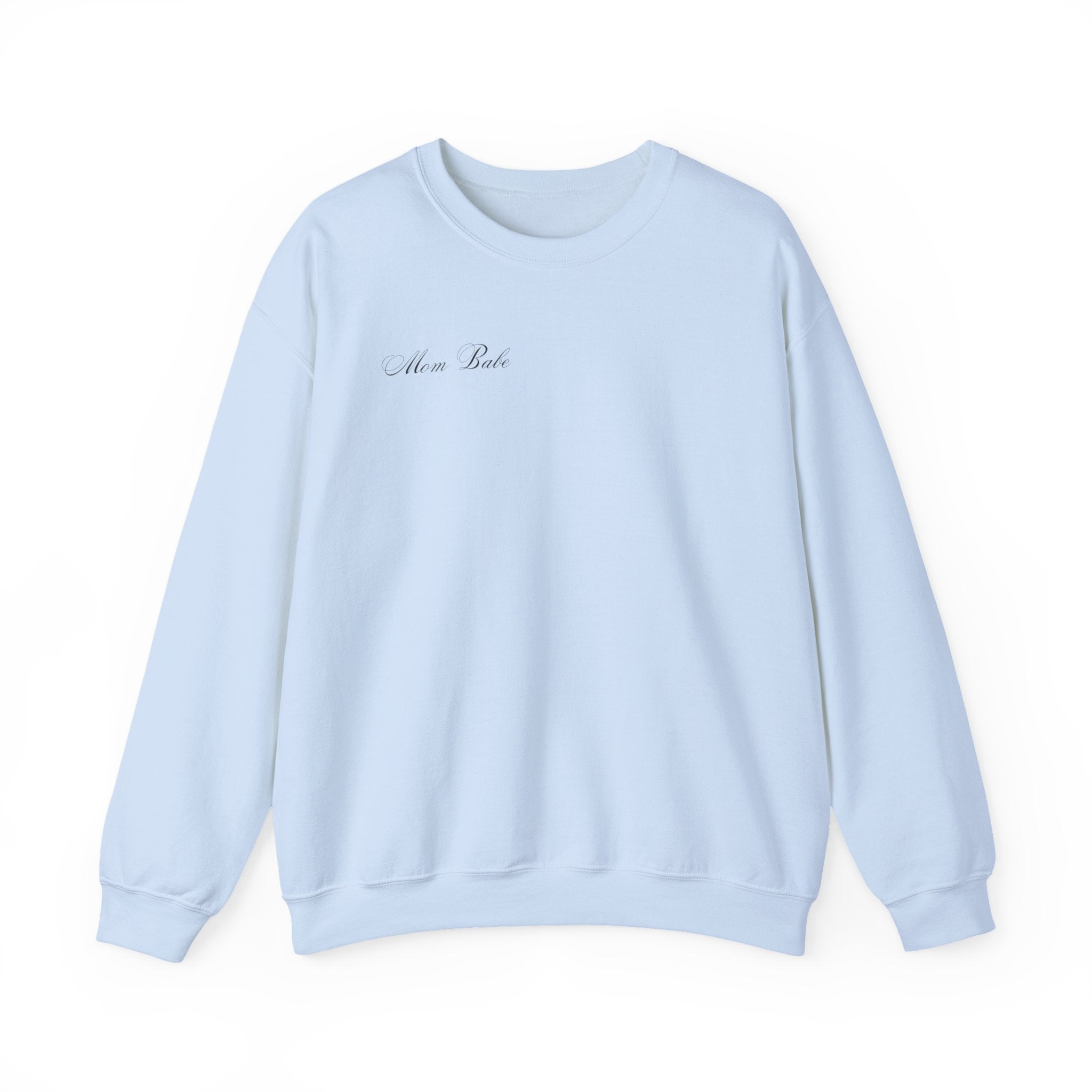 Caffeinated Mom Babe Club - Heart Spill Graphic Sweatshirt