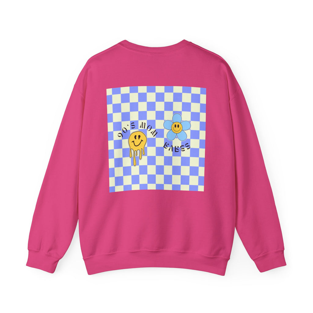 90's Mom Babes - Smiley Graphic Sweatshirt