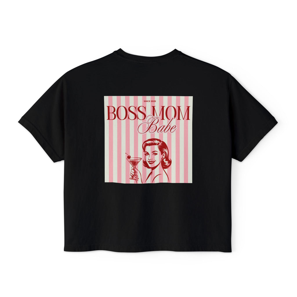 Boss Mom Babe — Vintage Retro Graphic Tee
