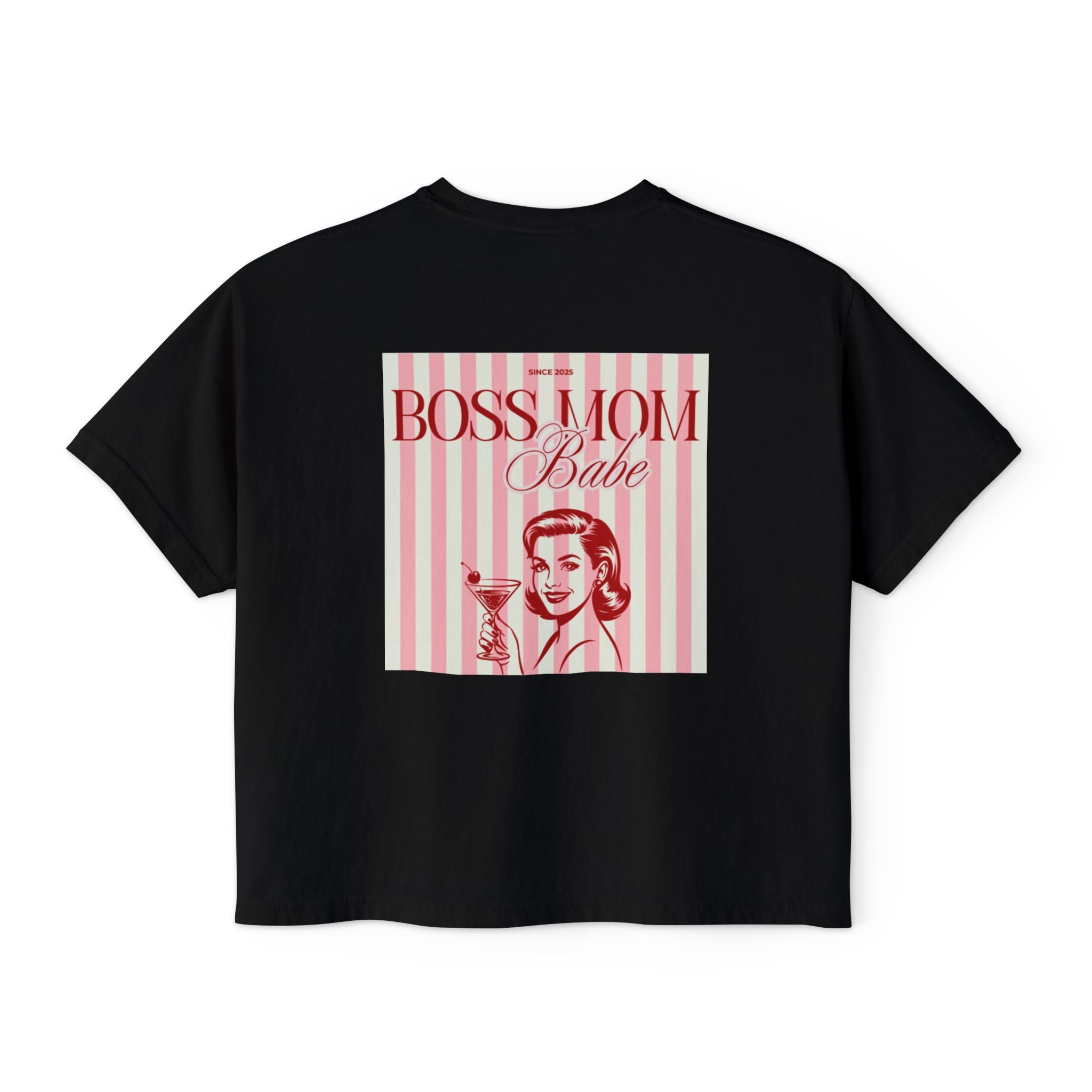 Boss Mom Babe — Vintage Retro Graphic Tee