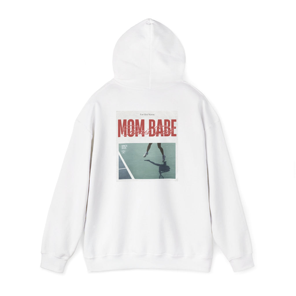 Mom Babe Tennis Club - Graphic Hoodie