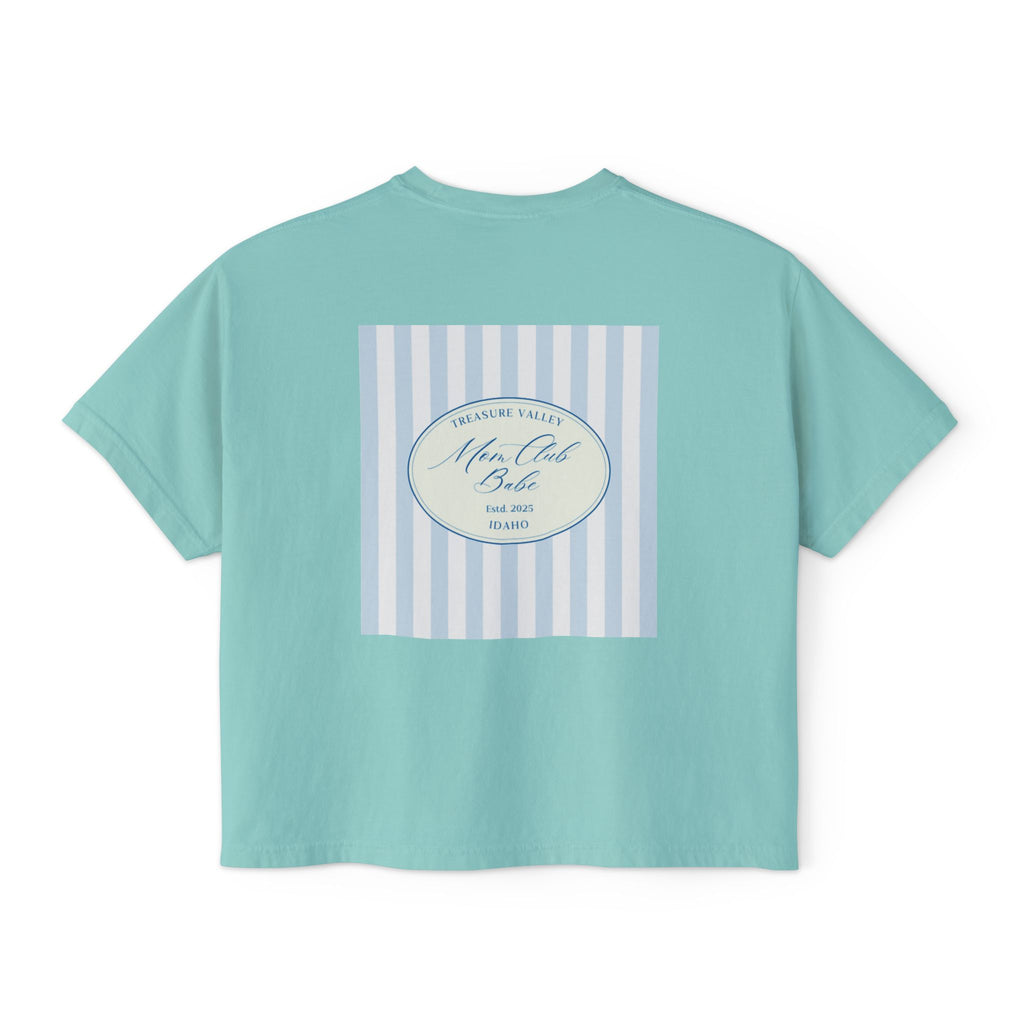Treasure Valley Mom Club - Striped Graphic Tee