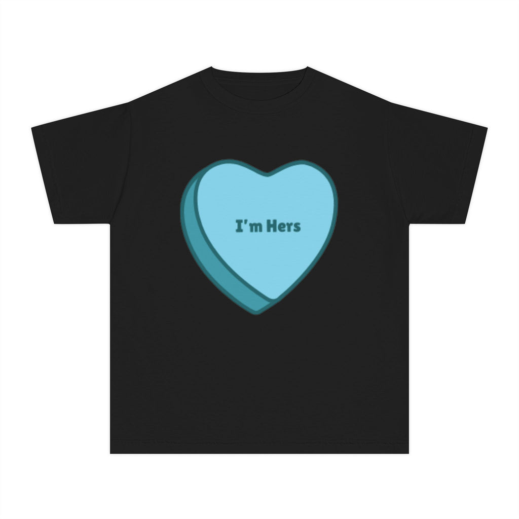 Children's - I'm Hers - Conversation Heart Graphic Tee