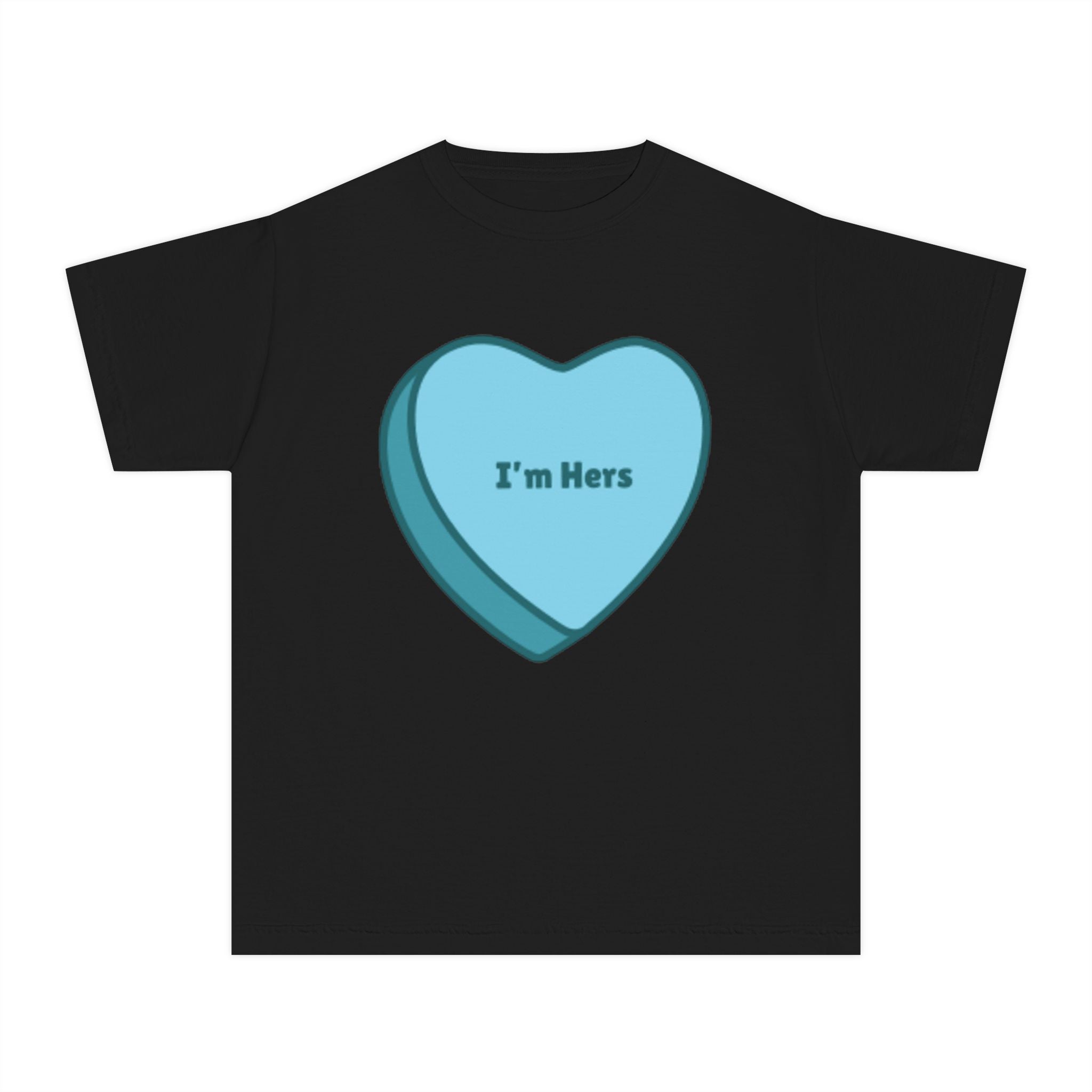 Children's - I'm Hers - Conversation Heart Graphic Tee