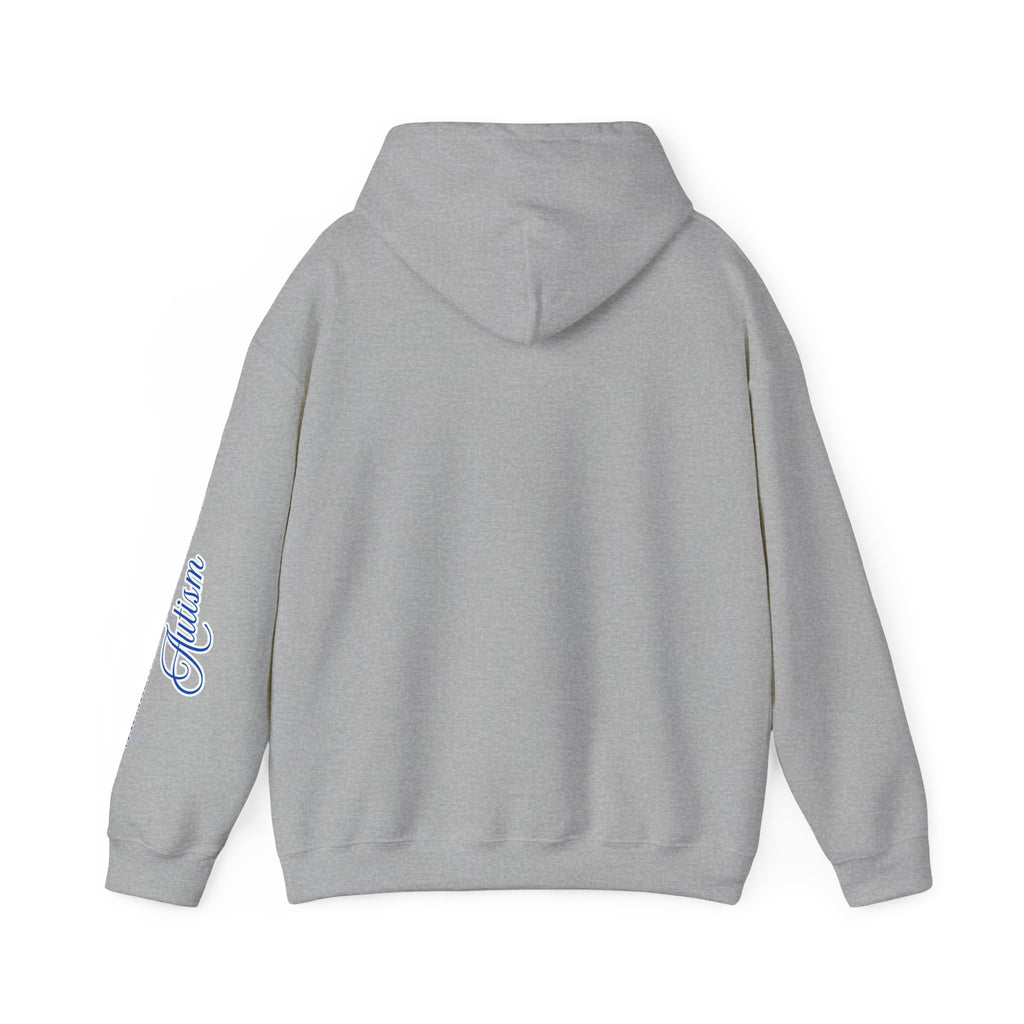 Autism Awareness and Acceptance — Checkered Heart Hoodie