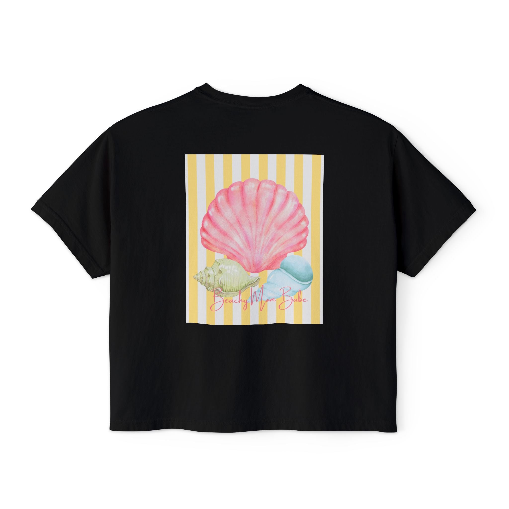 Beach Mom Babe - Pastel Shell Graphic Tee