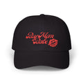 Boy Mom Babe - Kiss Graphic Embroidered Cap