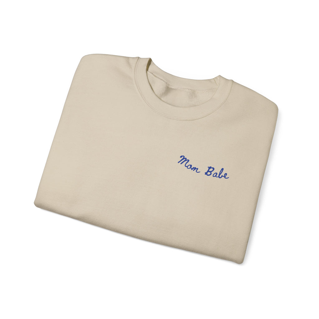 Mom Babe Beach Club - Bikini Graphic Sweatshirt