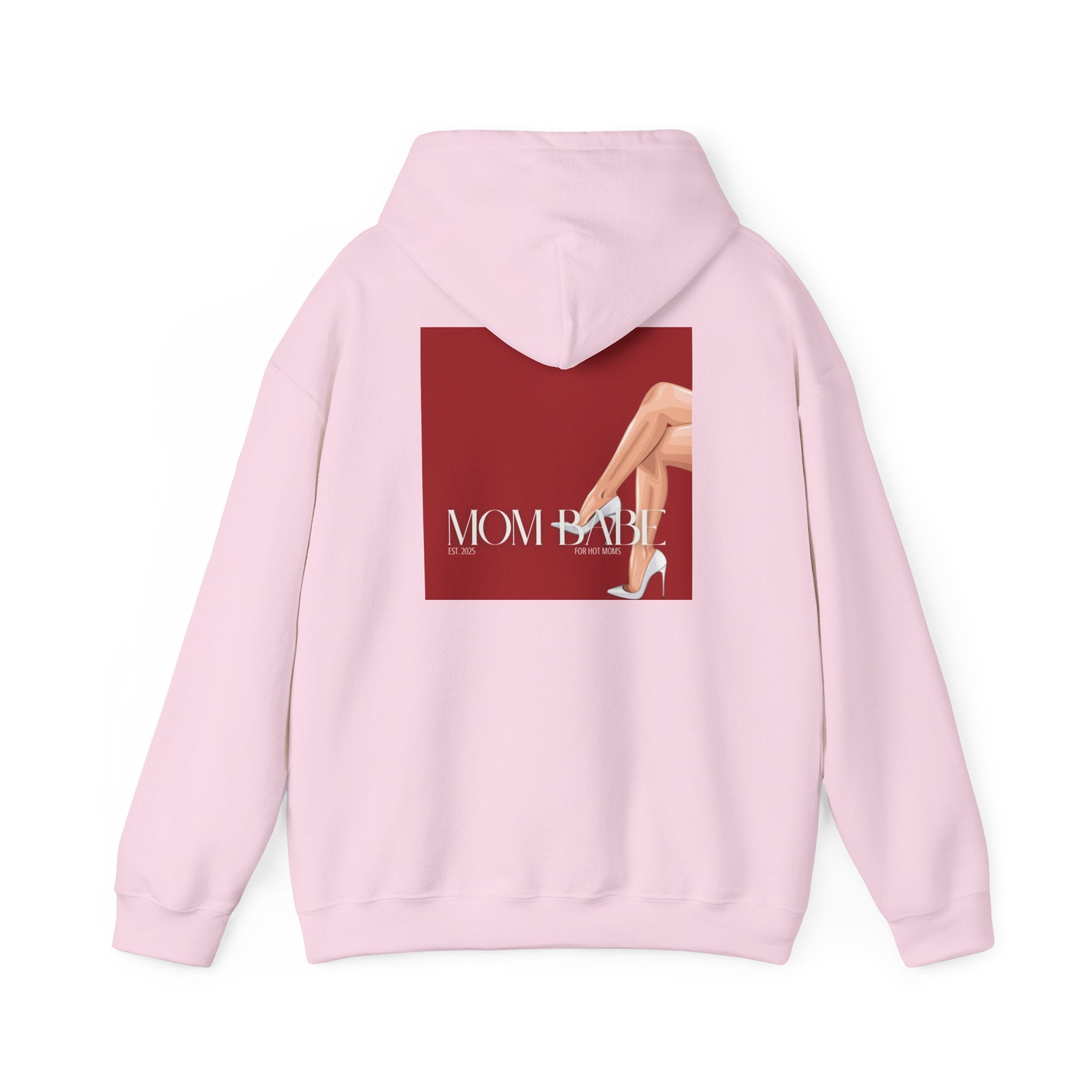 Mom Babe For Hot Moms - White Heels Graphic Hoodie