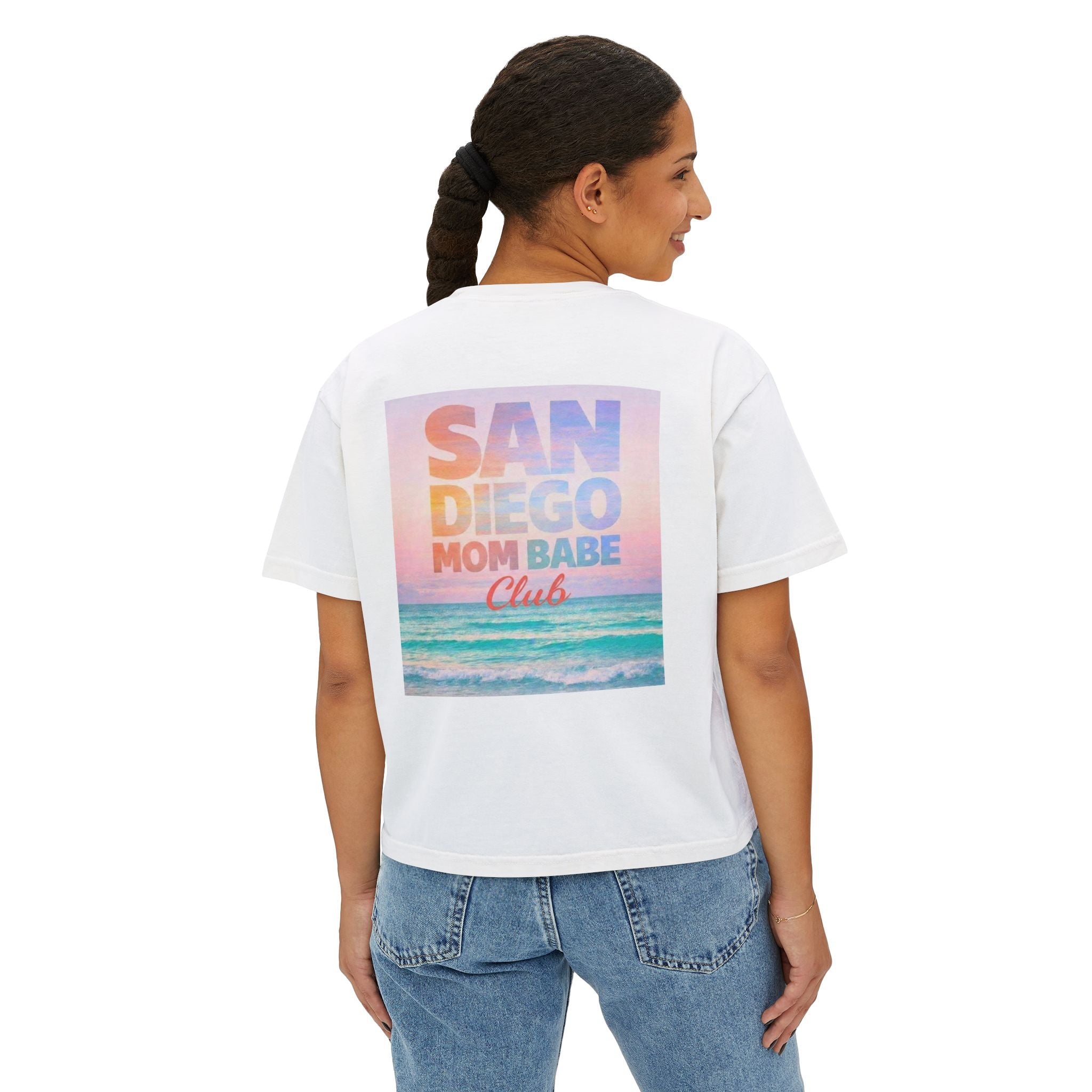 San Diego Mom Babe Club — Beach Graphic Tee