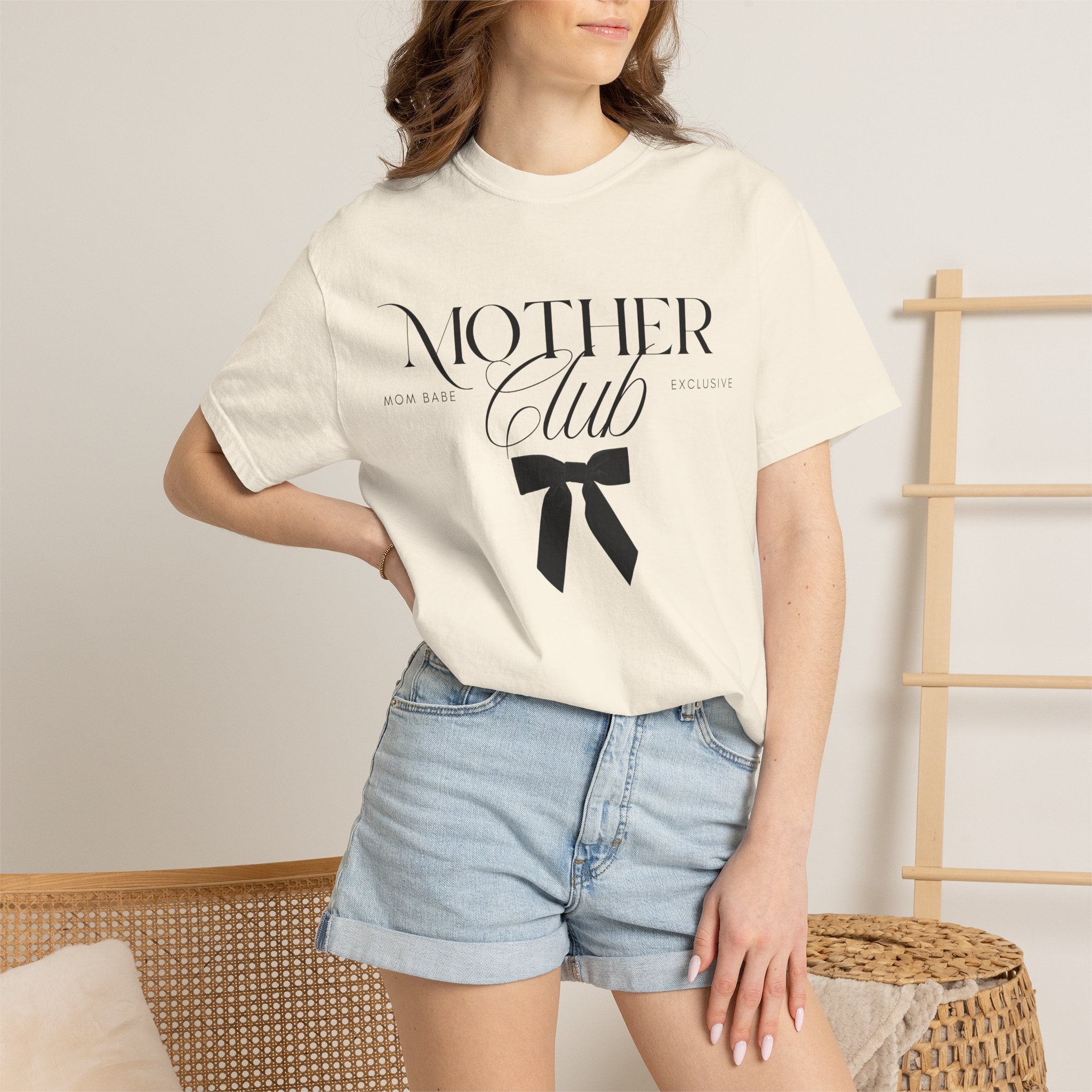 Mother Club Mom Babe Exclusive Tee - Black