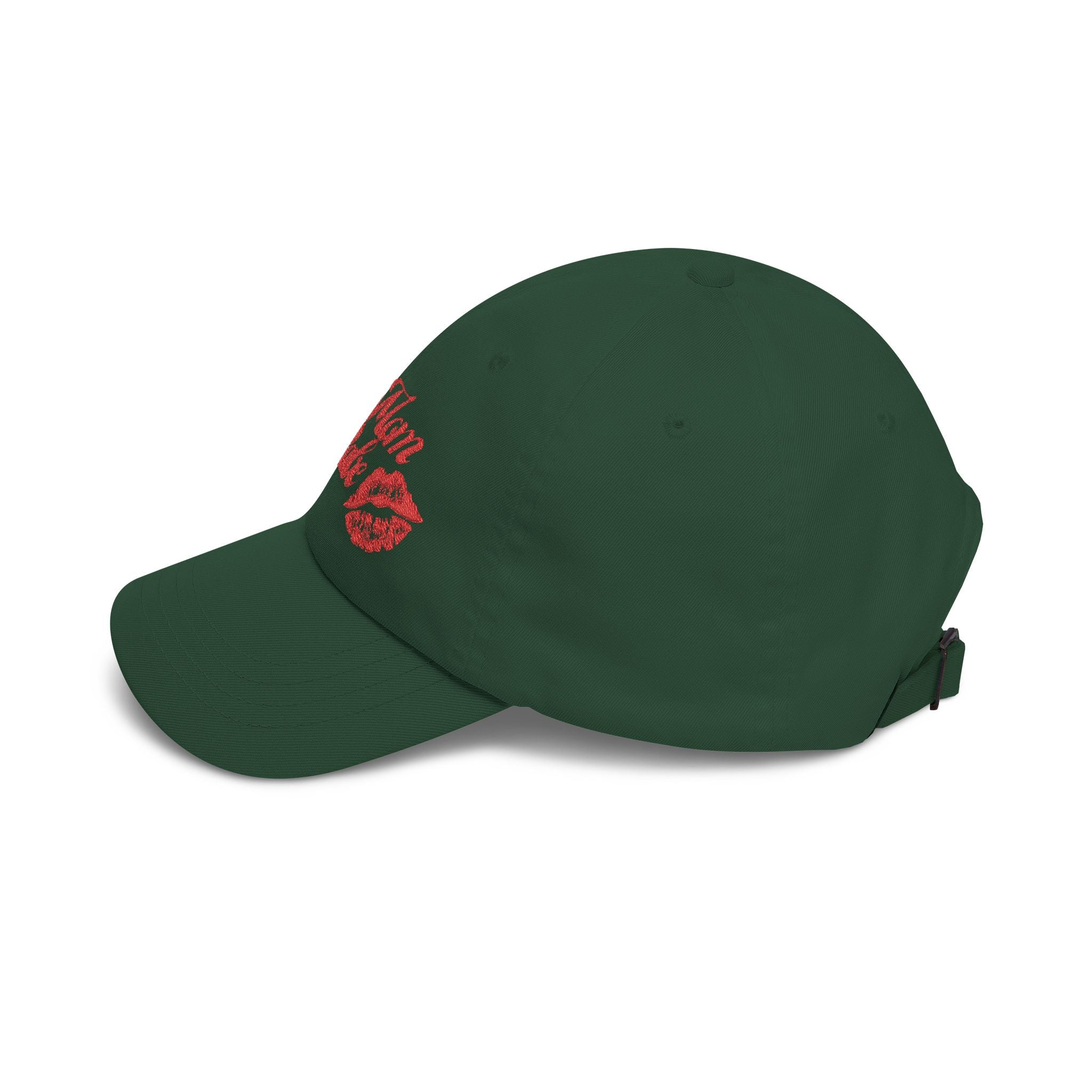Boy Mom Babe - Kiss Graphic Embroidered Cap