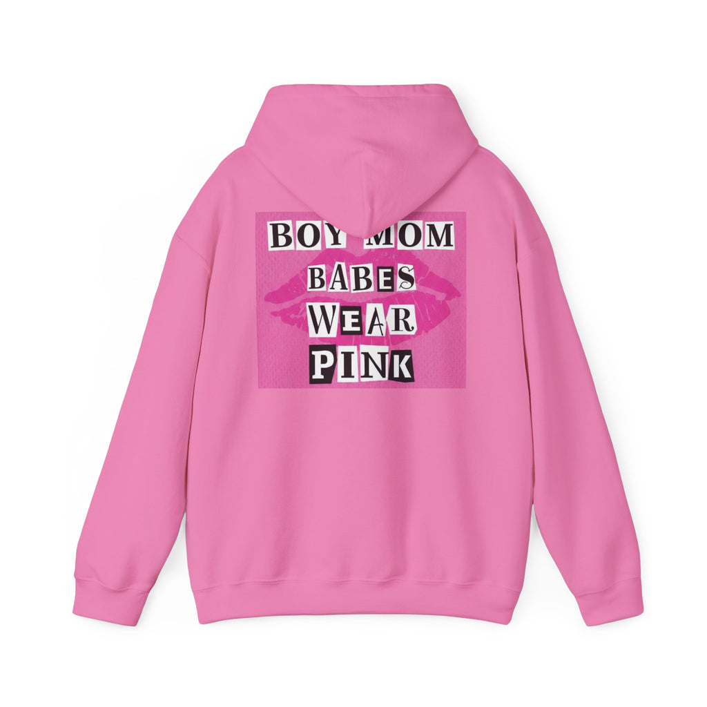 Boy Mom Babes Wear Pink - Graphic Hoodie