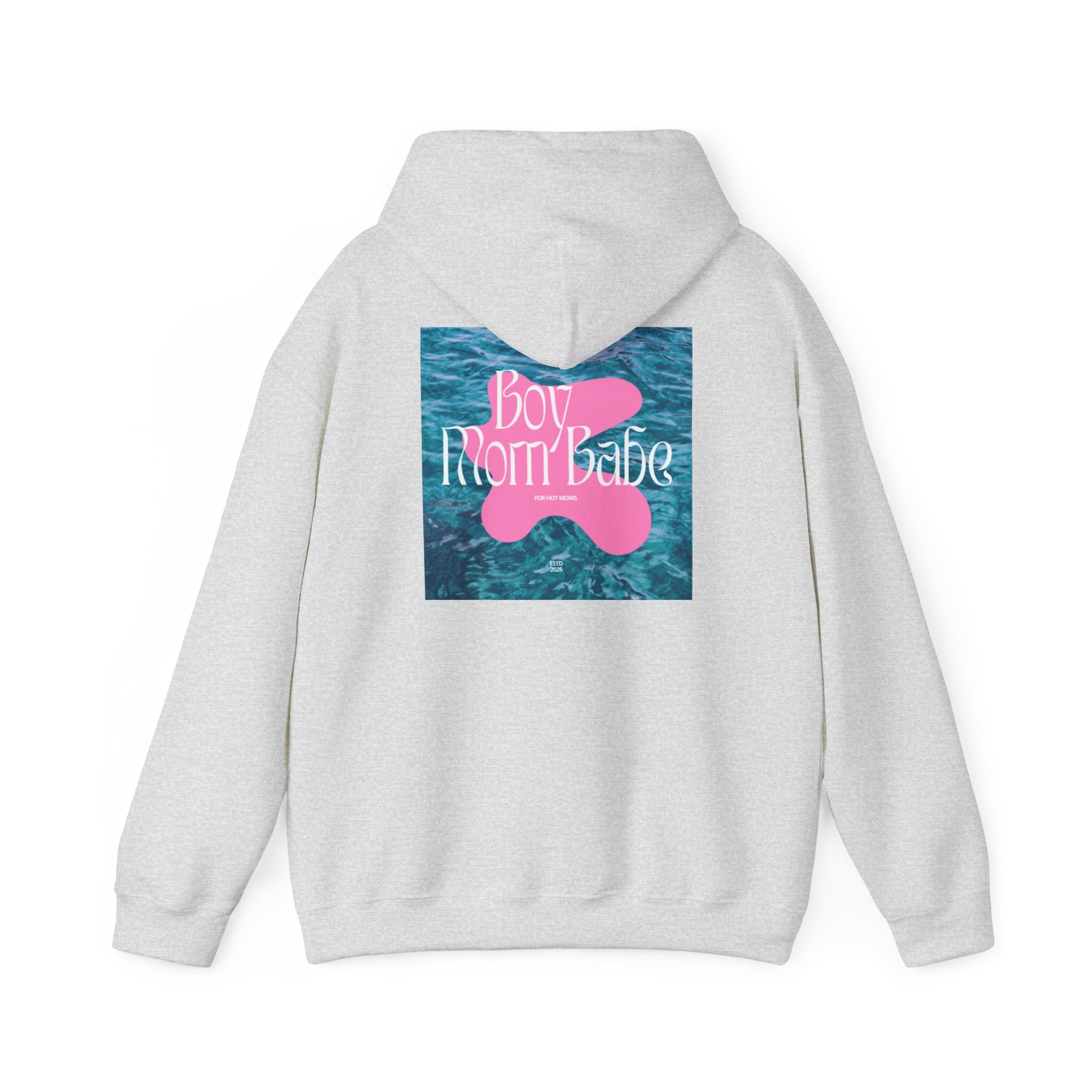 Boy Mom Babe — Water Graphic Hoodie