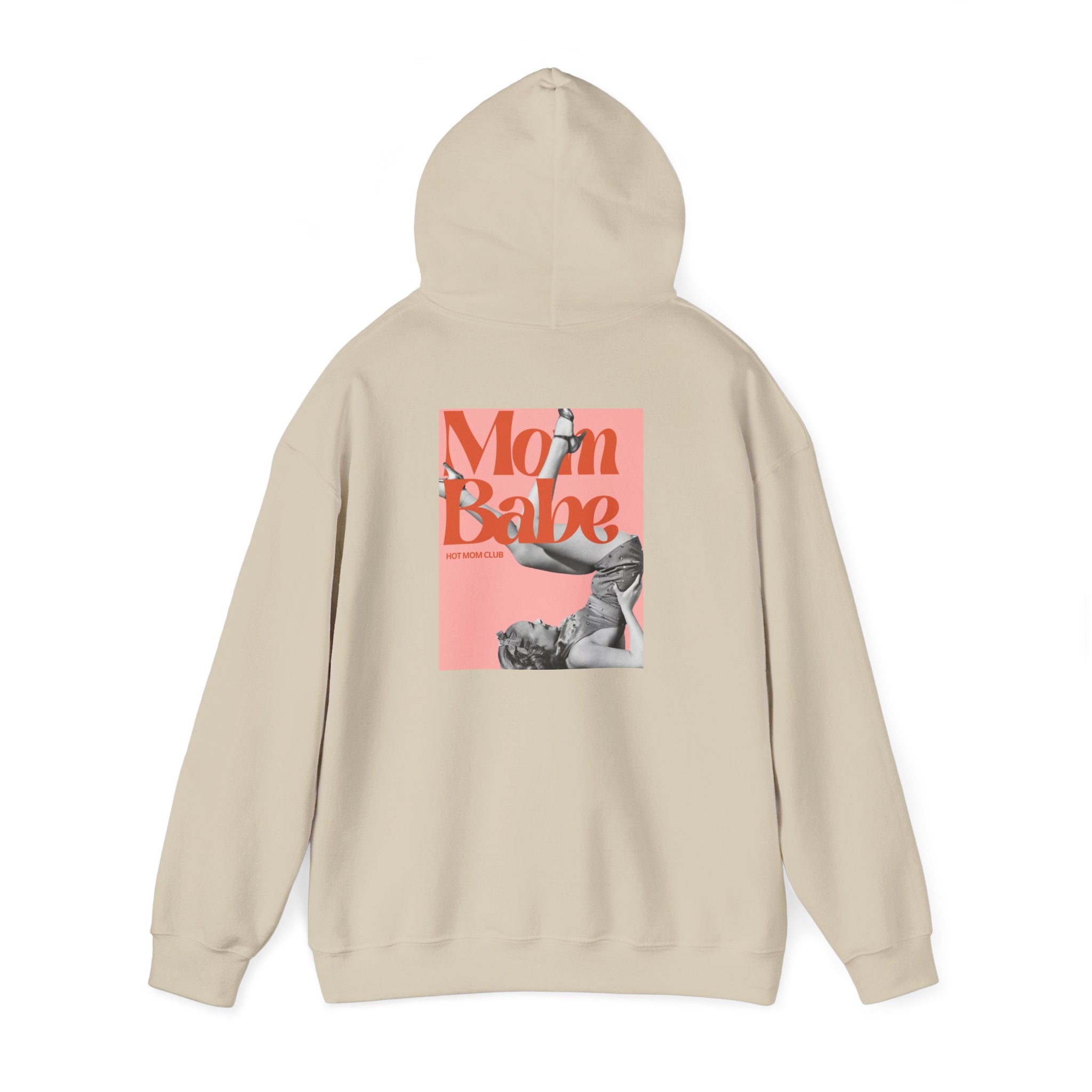 Mom Babe Hot Mom Club - Vintage Graphic Hoodies