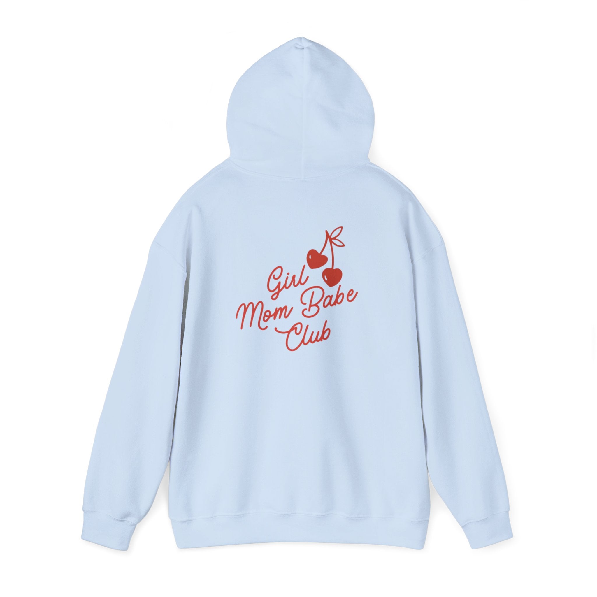 Girl Mom Babe Club - Cherry Graphic Hoodie