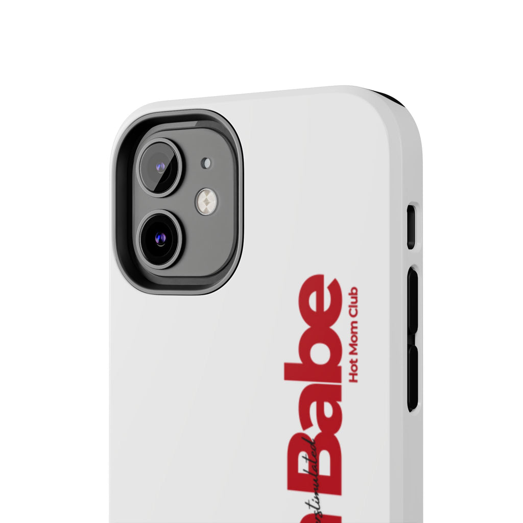 Overstimulated Mom Babe Tough Phone Case