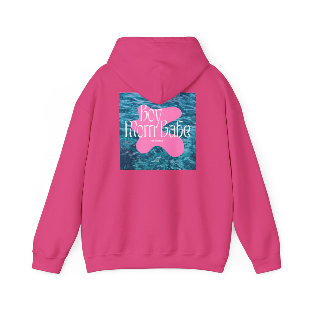 Boy Mom Babe — Water Graphic Hoodie