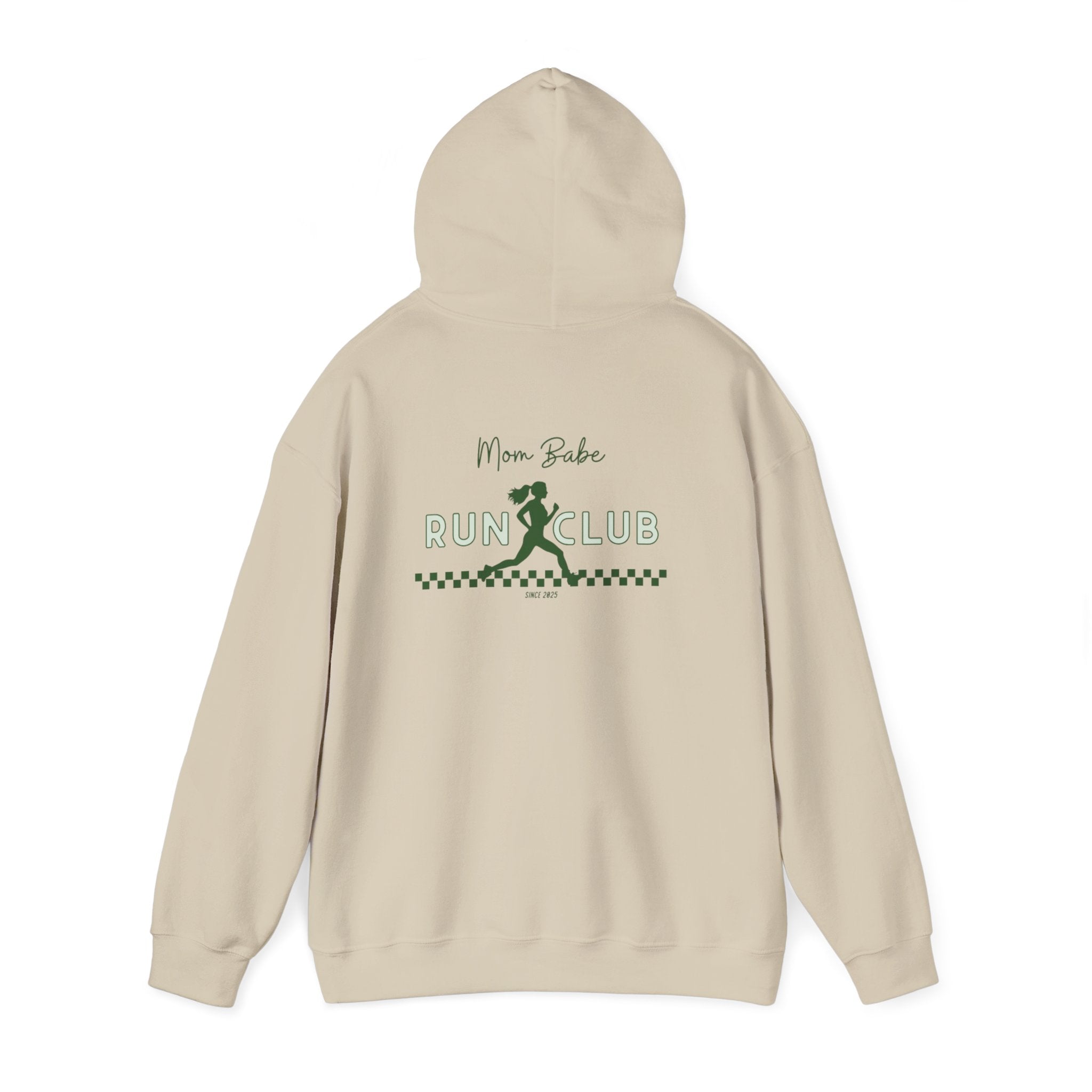 All Mom Babes Need - Graphic Check Hoodie