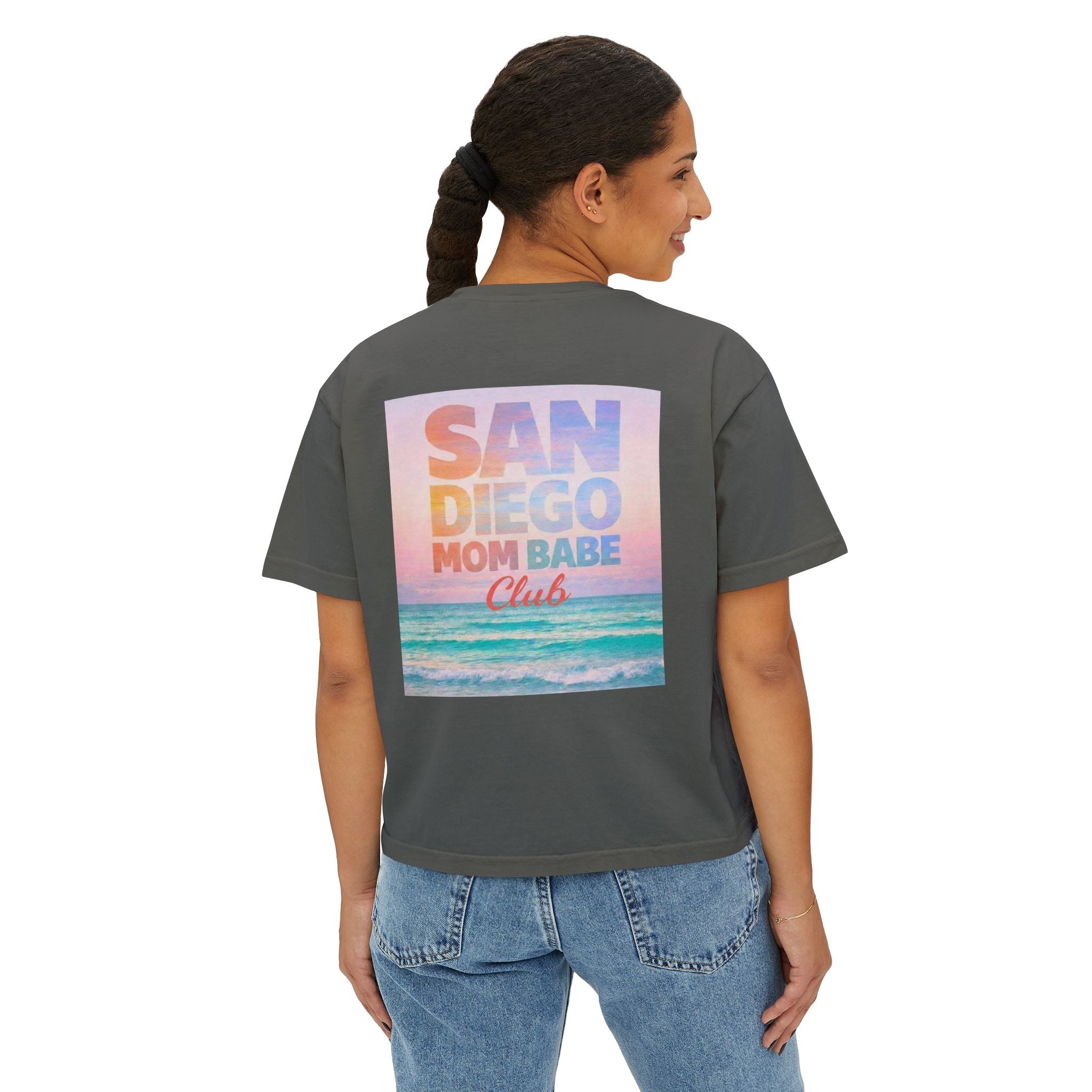 San Diego Mom Babe Club — Beach Graphic Tee