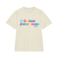 Autism Awareness and Acceptance — Oversized Drop Sleeve Tee
