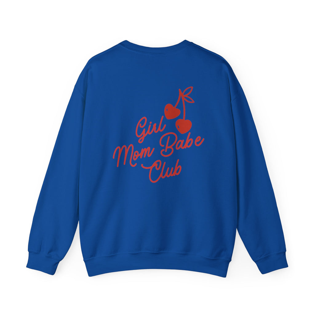 Girl Mom Babe Club - Cherry Graphic Sweatshirt