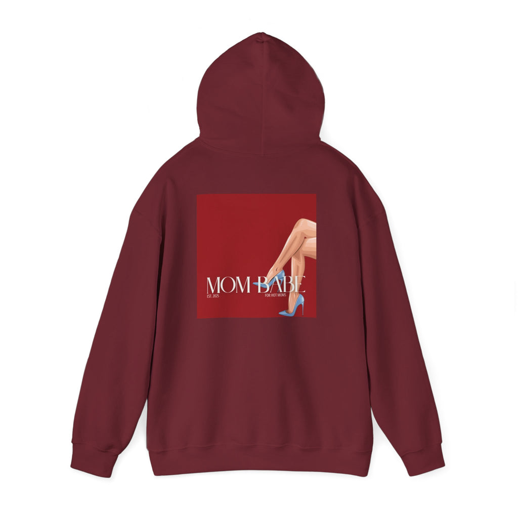 Mom Babe For Hot Moms - Blue Heels Graphic Hoodie