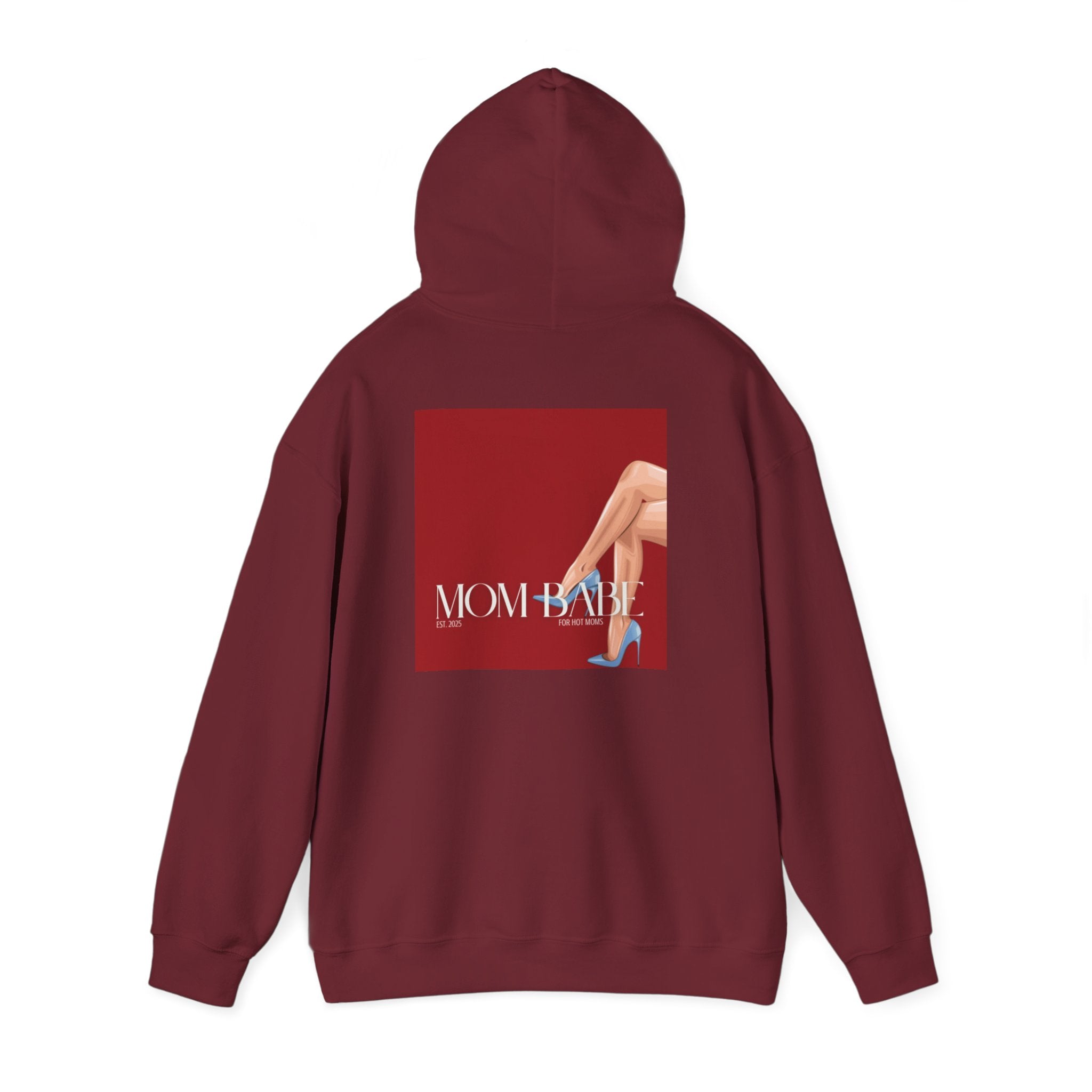 Mom Babe For Hot Moms - Blue Heels Graphic Hoodie