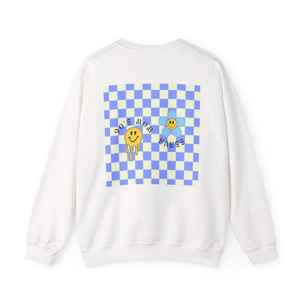 90's Mom Babes - Smiley Graphic Sweatshirt
