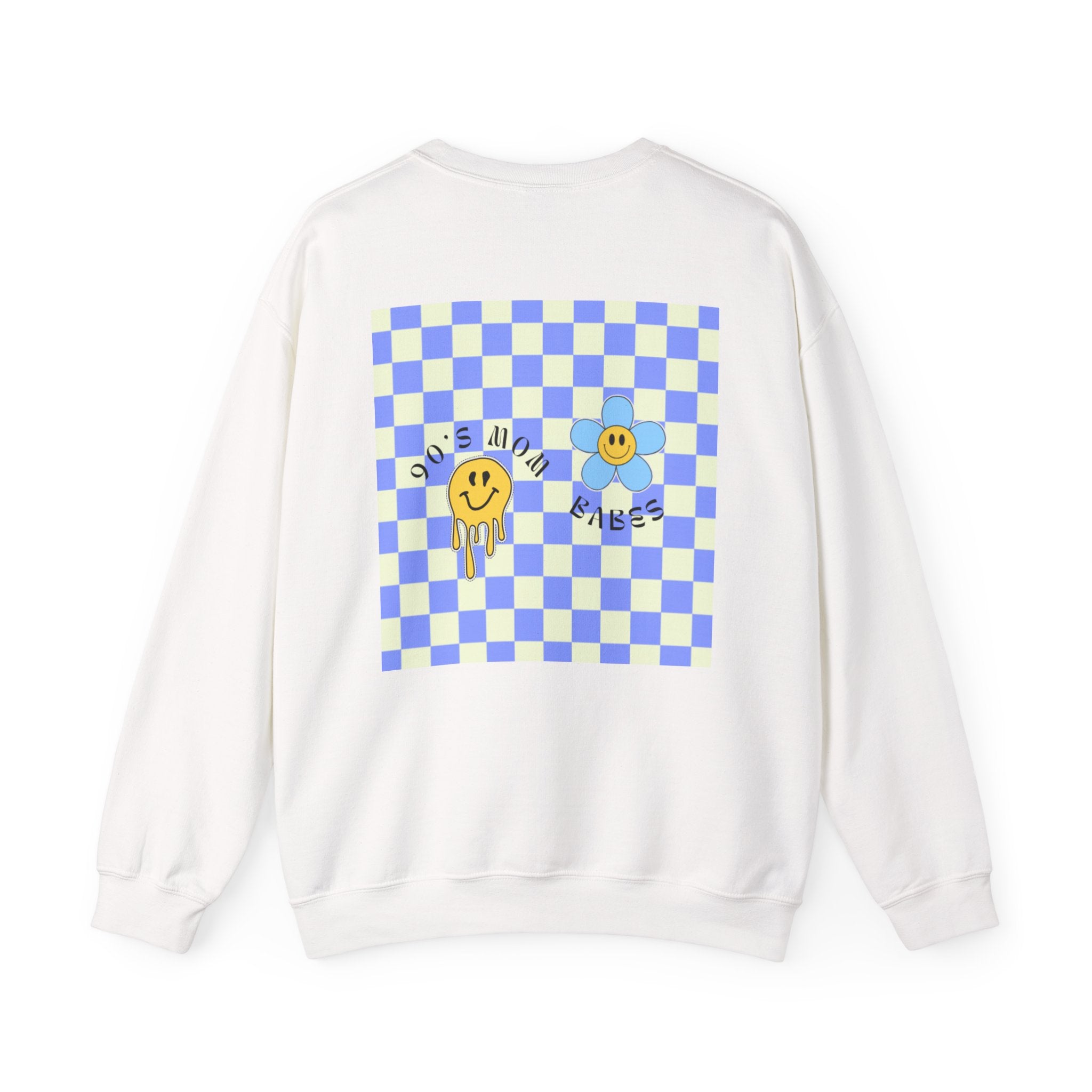 90's Mom Babes - Smiley Graphic Sweatshirt