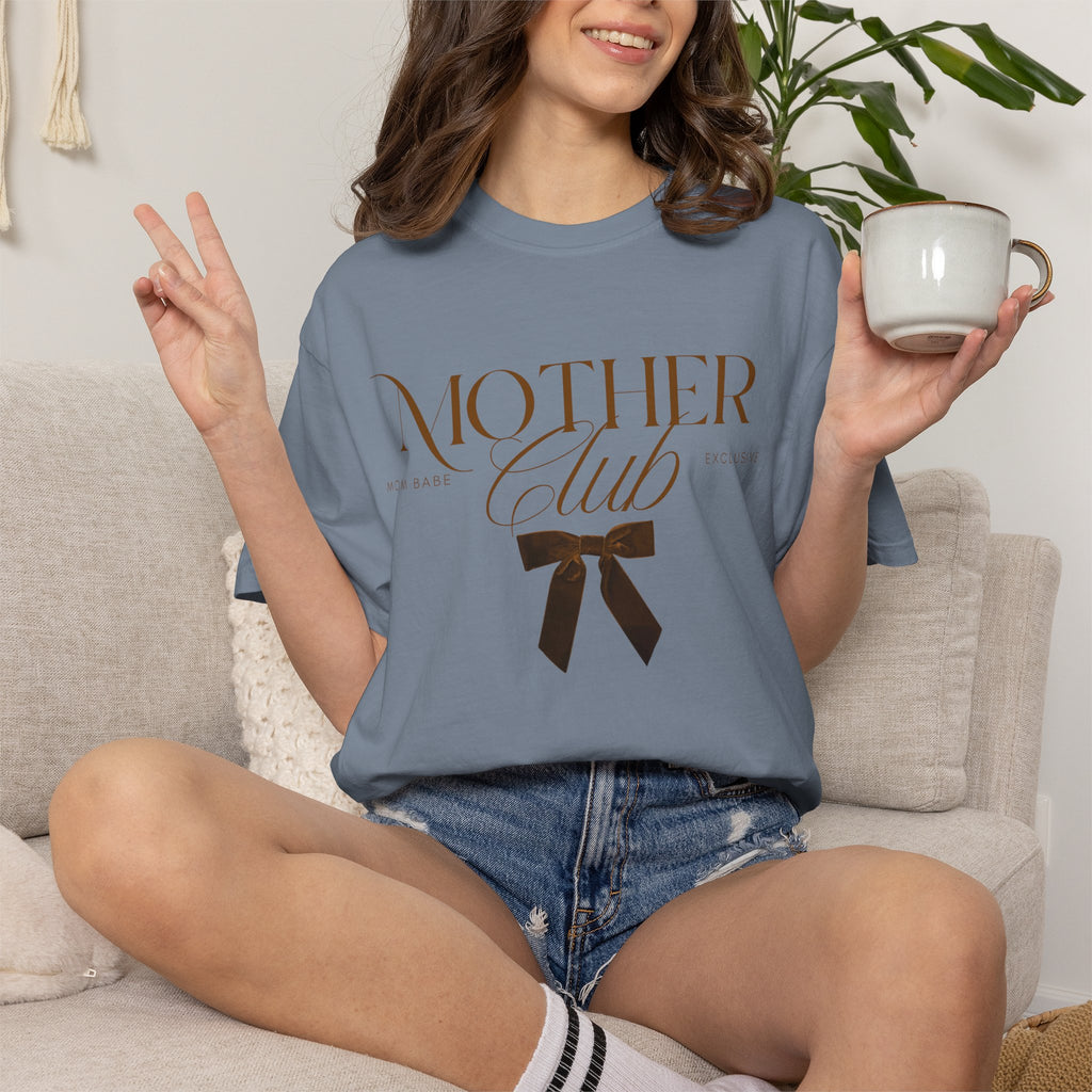 Mother Club Mom Babe Exclusive Tee - Mocha