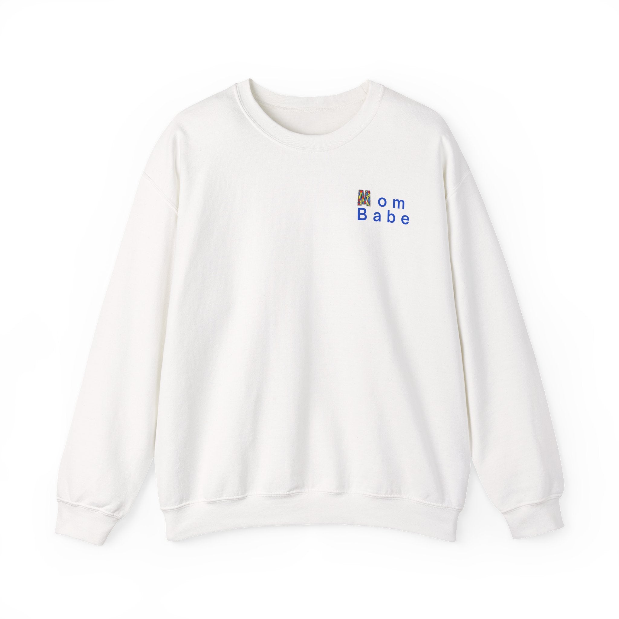 Mom Babe Autism Advocate - Graphic Sweatshirt