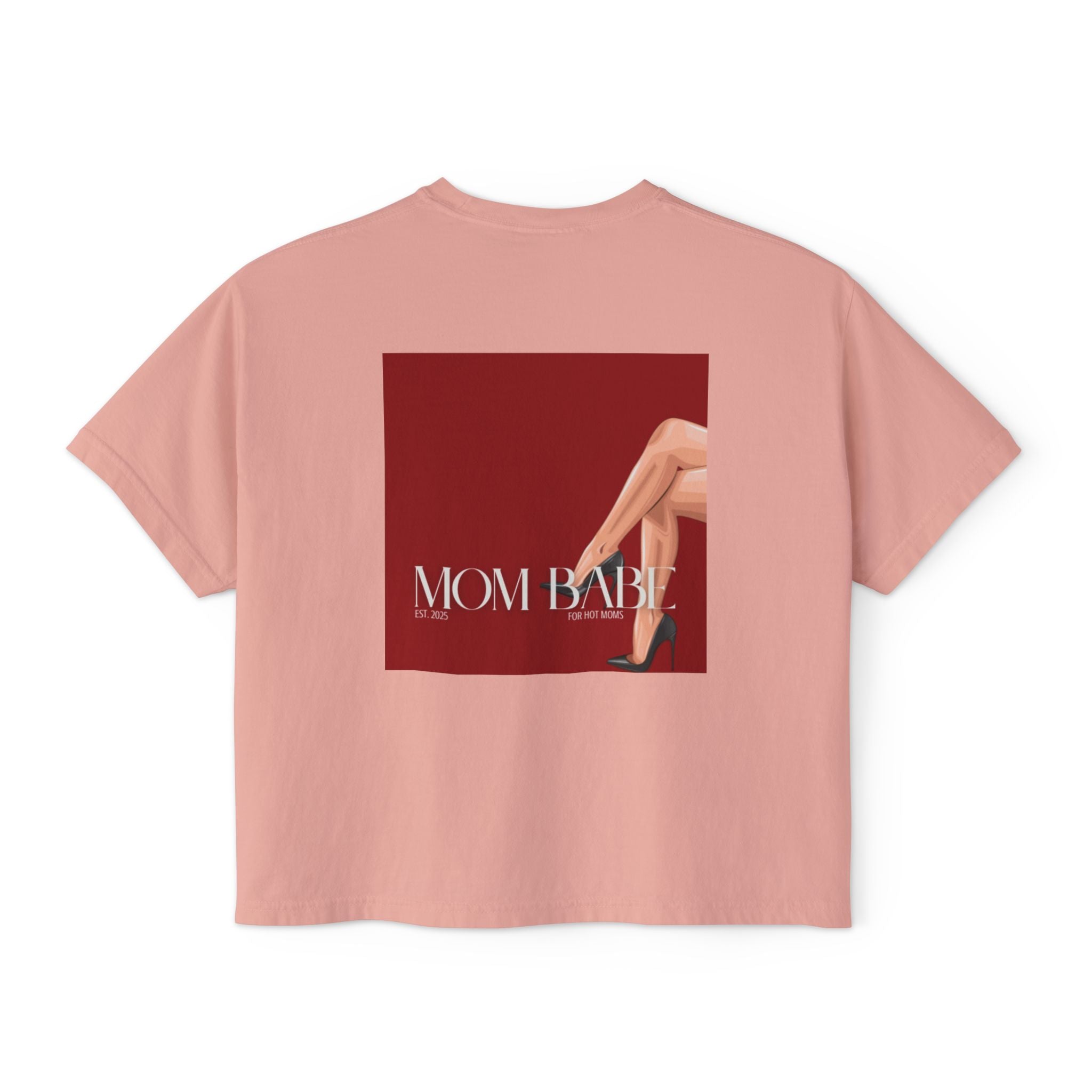 Mom Babe For Hot Moms - Black Heels Graphic Tee
