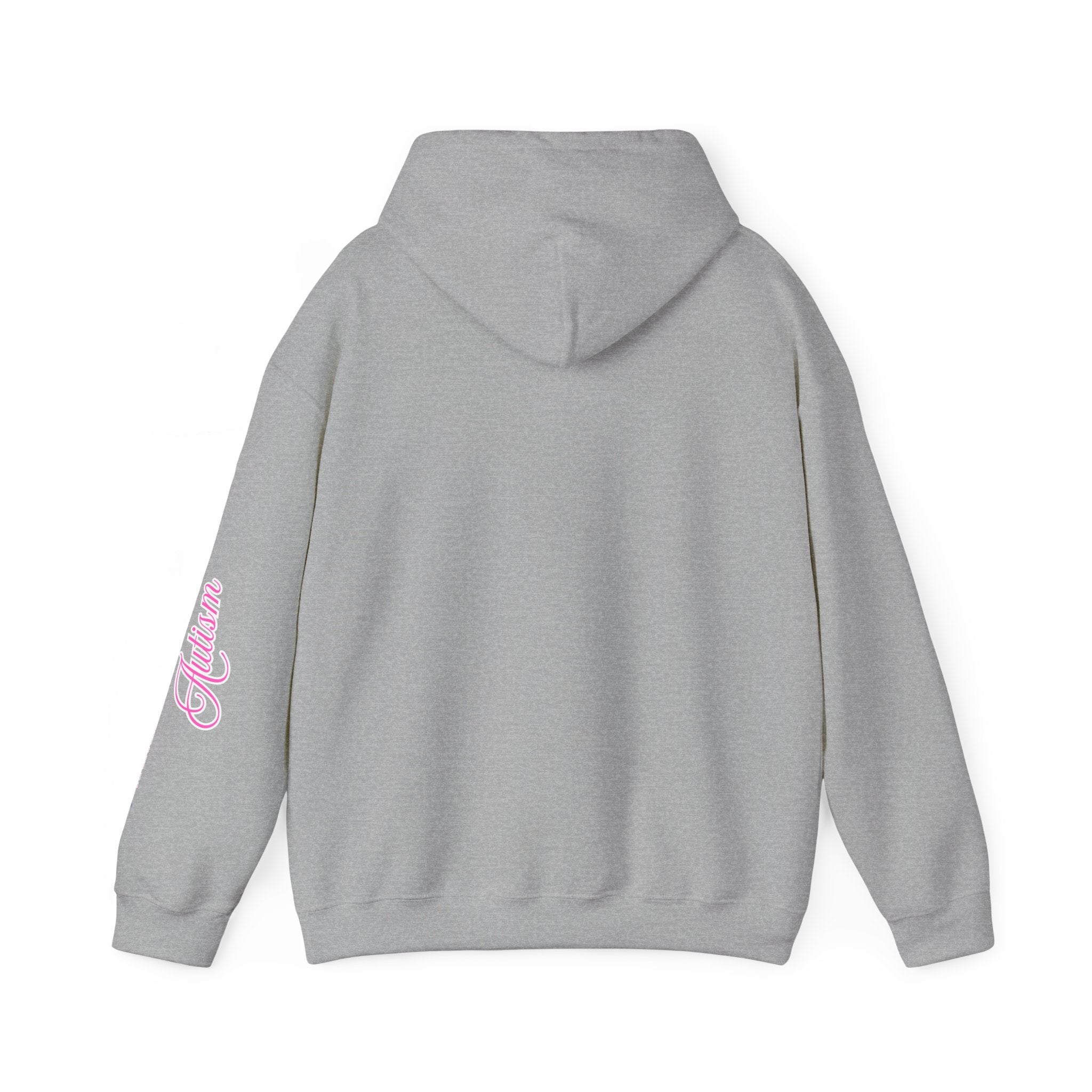 Autism Awareness and Acceptance — Stitched Heart Hoodie