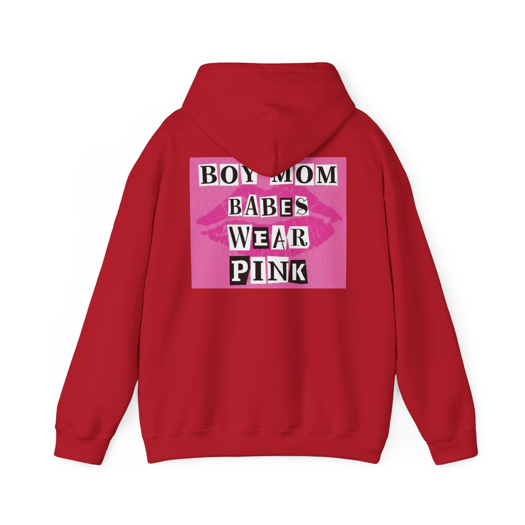 Boy Mom Babes Wear Pink - Graphic Hoodie