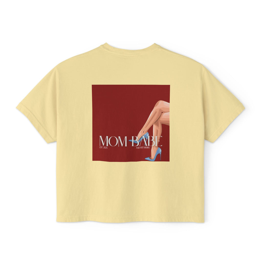 Mom Babe For Hot Moms - Blue Heels Graphic Tee