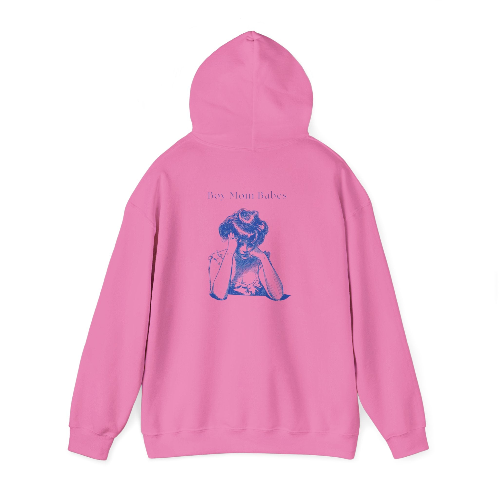 Boy Mom Babe - Vintage Graphic Hoodie