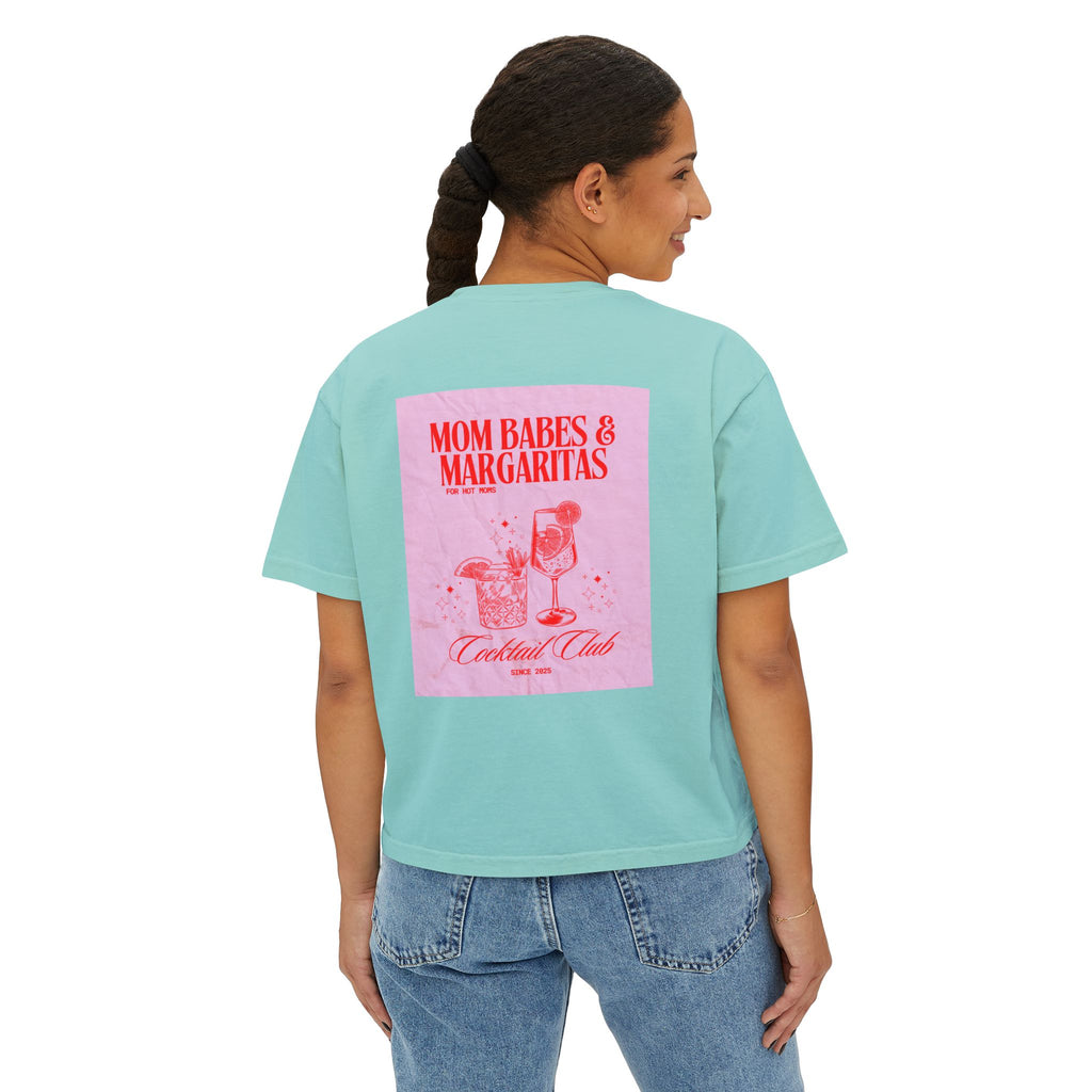 Mom Babes & Margaritas - Cocktail Club Graphic Tee