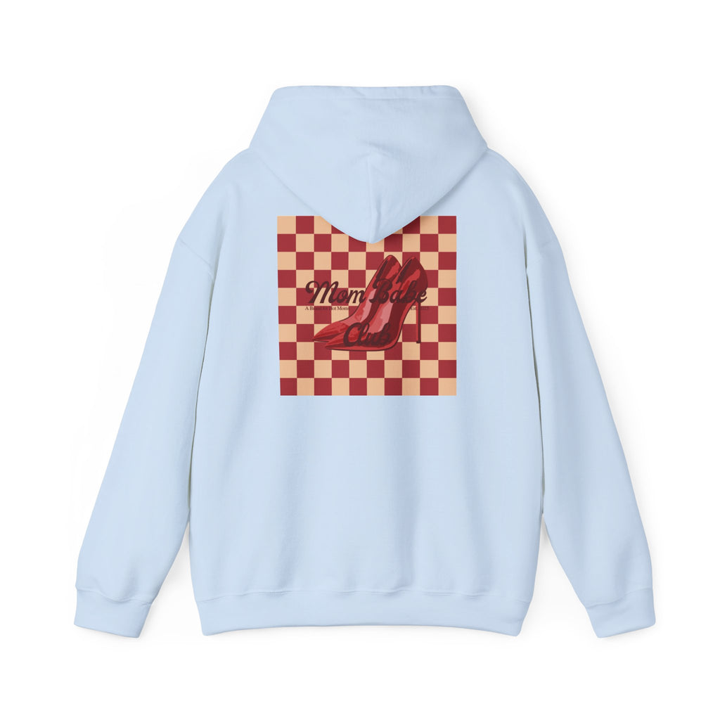 Mom Babe Club - For Hot Moms Heel Graphic Hoodie