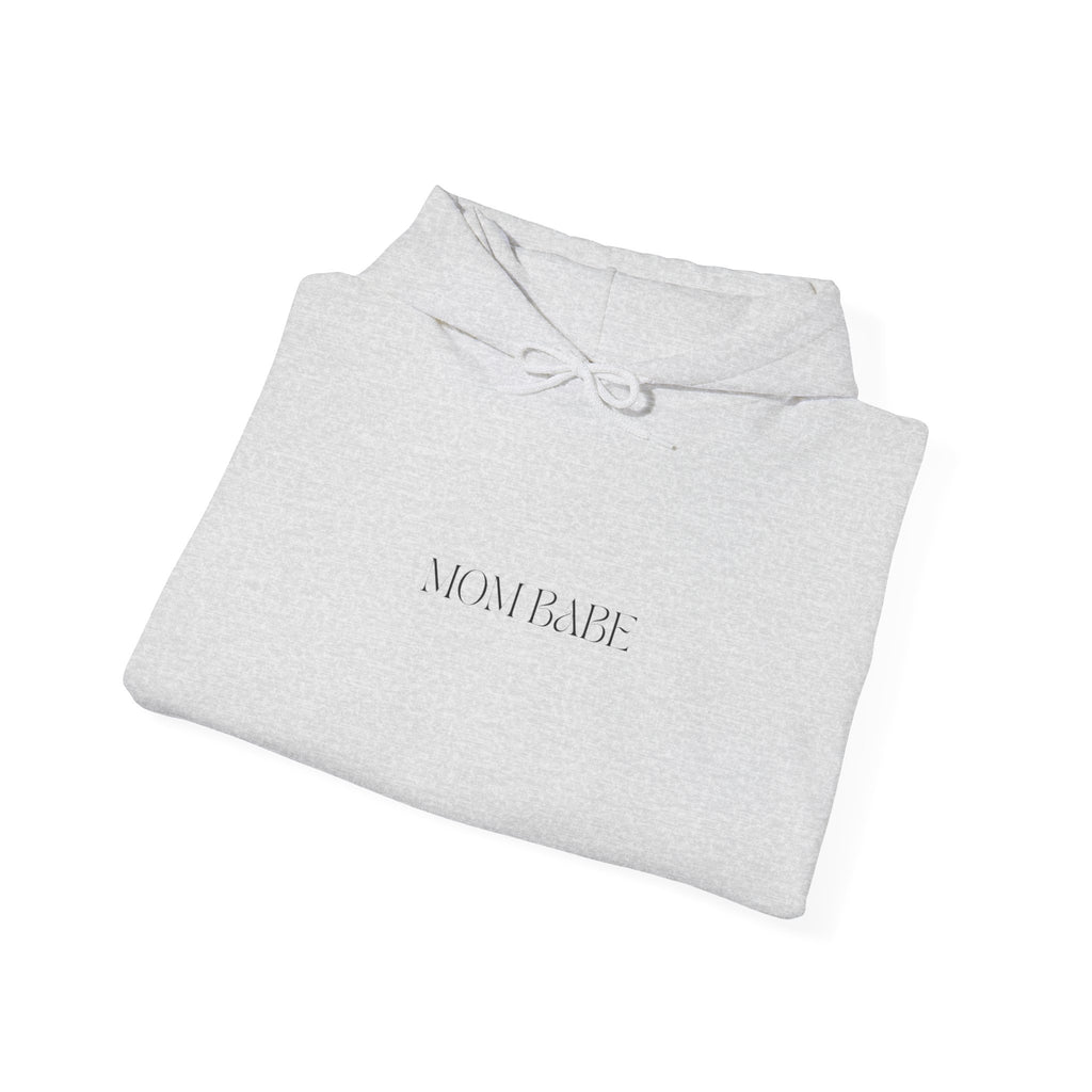 Pilates Mom Babe Club — Workout Graphic Hoodie (Black Print)
