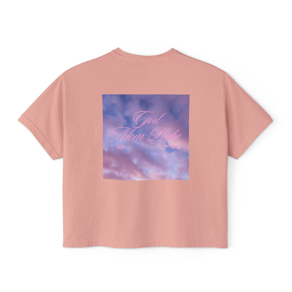 Girl Mom Babe - Cloudy Graphic Tee