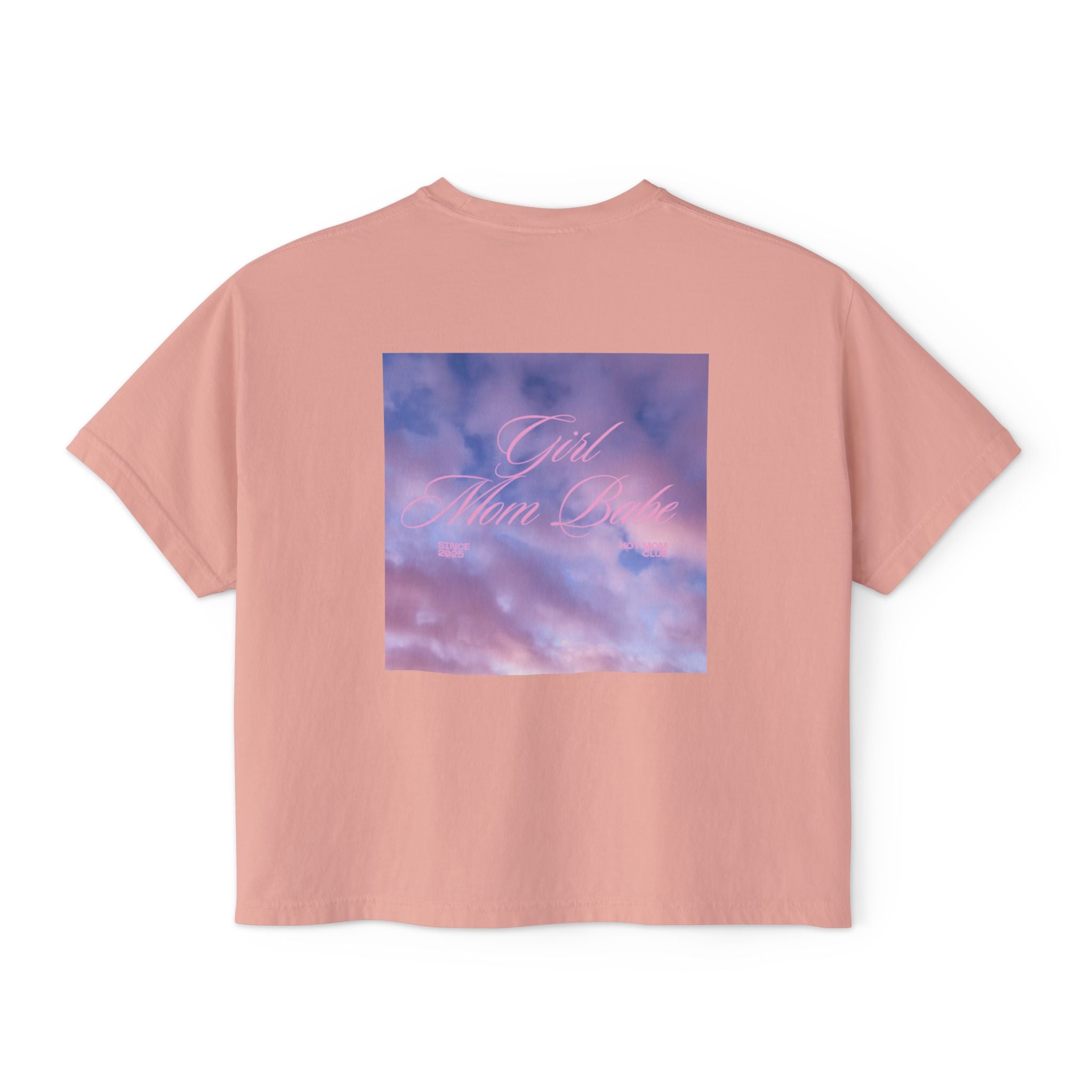 Girl Mom Babe - Cloudy Graphic Tee